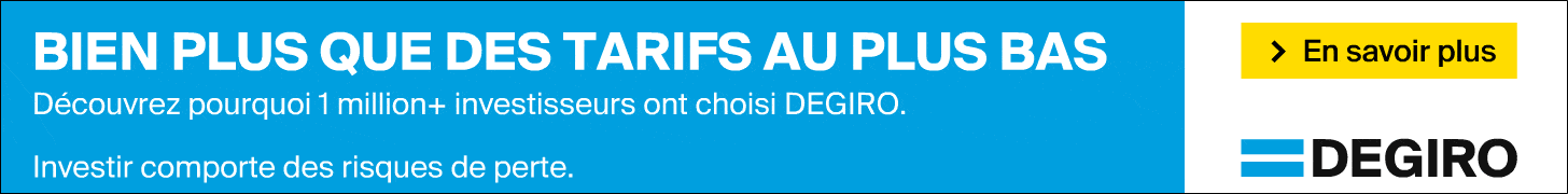 Plus d'1 million d'investisseurs font confiance à DEGIRO